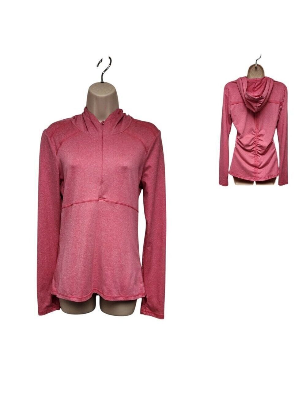 The Balance Collection Hooded Quarter Zip Hiking Sweatshirts/Active Top Size SM